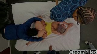 Horny MILF Nicole Aria Satisfied In Wild Gangbang